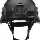 MICH Airsoft Helmet with Side Rails and NVG Mounts for Outdoor Activities Such As Airsoft, Paintball, CS Games, Etc.
