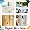 2 x Konohan 4 Pcs 2026 Graduation Cocktail Cruise Door Decorations Graduation Magnetic Car Magnets Book Academic Cap Diploma Drink Magnets Cruise Must Haves for Carnival Stateroom Door Refrigerator