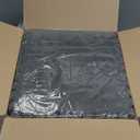 12pcs Interlocking Shaggy Soft EVA Foam Tiled Puzzle Play Mats Protective Floor for Children Kids Room Home Parlor Bedroom (Gray) (Grey)