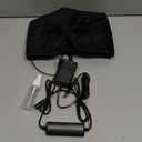 Moist Heat Sinus Pressure Relief Mask with 3 Heat Settings, Extra Large Face Heating Pad for Eyes, Sinusitis, Hormone Migraine, Tension Headache Relief Black