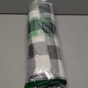 MAYHMYO Kitchen Mat Anti Fatigue Cushioned Black and White Buffalo Plaid Kitchen Rug Kitchen Floor Mat Non-Skid & Waterproof Ergonomic Comfort Standing Desk Mat for Floor Home Office Sink 17.3"x28"