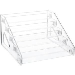 WEERSHUN12.2IN 5 Shelf Perfume Organizer, Acrylic ShelvesShelf Organizer,Skin Care Product Organizer,Vanity Organizer,Shelf Organizer for Home,Bedroom,Kitchen.