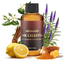 AROMADD 24K Celestia Diffuser Oil Inspired by Luxury Hotel Scent 3.38 Fl Oz (100ml), Aroma Diffuser & Hotel Fragrance Diffuser Oil, Essential Oil Diffuser for Aromatherapy, Long-Lasting