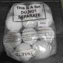 Poen 10 Pcs 4.13" Christmas Ball Ornaments Shatterproof Christmas Decorations Tree Balls Xmas Plastic Hanging Pearl Balls for Wedding Holiday Party Tabletop Festival Decoration (White)