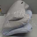 Cervical Neck Pillow for Pain Relief - Ergonomic Side Sleeper Pillow for Neck Support, Cooling Memory Foam Pillows for Sleeping, Contour Pillow Orthopedic Bed Pillow for Back Stomach Sleepers (Blue & Grey)