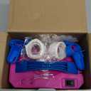 Balloon Pump Electric Party Decorations - Electric Balloon Pump for Balloon Arch Kit, Portable Dual Nozzle Balloon Inflator (Rose Red)