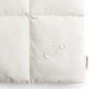 Comfyable Puffy Laptop Sleeve 13 Inch 14 Inch, Quilted Puffer Laptop Carrying Case, Pillow Case Compatible with MacBook Air M4 2025 M3 M2 M1, MacBook Pro M5 M4 Pro/Max, Rice