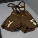 fun shack Womens Lederhosen Costume, German Lederhosen Costume Women, Bavarian Oktoberfest Costumes Women Small