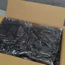 HolidayIdeas Cocktail Table Covers, 6 Pack - Fitted Stretch Spandex High Top Table Cloths Square Corners (Black, Fit for 30"-32" Diameter x 43" Height Tables)