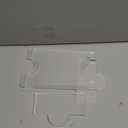 2 Pack Couch Wall Spacer, Adjustable Bed Stoppers to Prevent Sliding, Furniture Wall Spacer, Transparent Couch Stopper for Sofas, Cabinets, 8mm thickened Headboard Protector, Adjustable Range 7in-9in