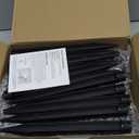 Solar Spot Lights Outdoor Waterproof IP65, 12 Pack Landscape Spotlights with 46 LEDs, 3 Modes Auto On/Off Solar Powered Flood Lights for Outside Pathway, Yard, Garden, Walkway (Warm White)