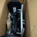 Compact Ultra-Lightweight Portable Transport Wheelchair Foldable Travel Wheelchairs with Handbrake for Adults and SeniorsWhite