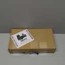 Matte Black Bathroom Accessories Set, KLJKPA 4 Pieces Bathroom Hardware Set, 24 inch Towel Bar, Towel Racks for Bathroom, Robe Towel Hooks, Toilet Paper Holder Wall Mounted