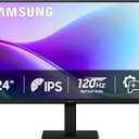 Samsung 24" S3 (S32GF) FHD High Resolution 120Hz Monitor with IPS Panel, Flicker Free, Eye Saver Mode, LS24F320GANXZA, 2025