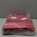 Capoda Christmas Ornament Storage Box, Stores 96 3" Ornaments, with Adjustable Dividers, 6 Removable Trays, Under Bed Ornament Organizer Storage Box Christmas Holiday Ornaments Containers Holder Red