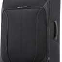 American Tourister 4 KIX 2.0 Expandable Softside Luggage with Spinner Wheels, 28 SPINNER, BLACK