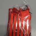 Tenare 12 Pcs Small Gift Bags Mini Metallic Paper Bag Bulk Tiny with Handle Tissue Paper for Gift Wrap Mother's Father's Day Birthday Graduation Party(4 x 2.75 x 4.5 Inch,Red Gold)