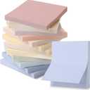 Mr. Pen- Sticky Notes, 3"x3", 12 Pads, 600 Sheets, Soft Vintage Colors, Sticky Notes Bulk, Self-Stick Note Pads, Perfect for Office, School, Home, Study & Organization