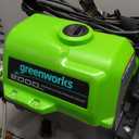 Greenworks 2000 Max PSI @ 1.1 GPM (13 Amp) Electric Pressure Washer (Black Frame) PWMA Certified, Green