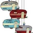 Galvanized Metal Wind Chimes for Camper & Trailer by Sunset Vista Designs