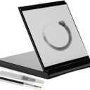 Water Artist Board Paint with Zen Relaxation Meditation Art Painting Board Drawing Brush Gifts for Artist (Black)