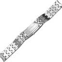 18mm Watch Band Replacement For Omega Seamaster James Bond 007 Midsize Heavy Bracelet Steel