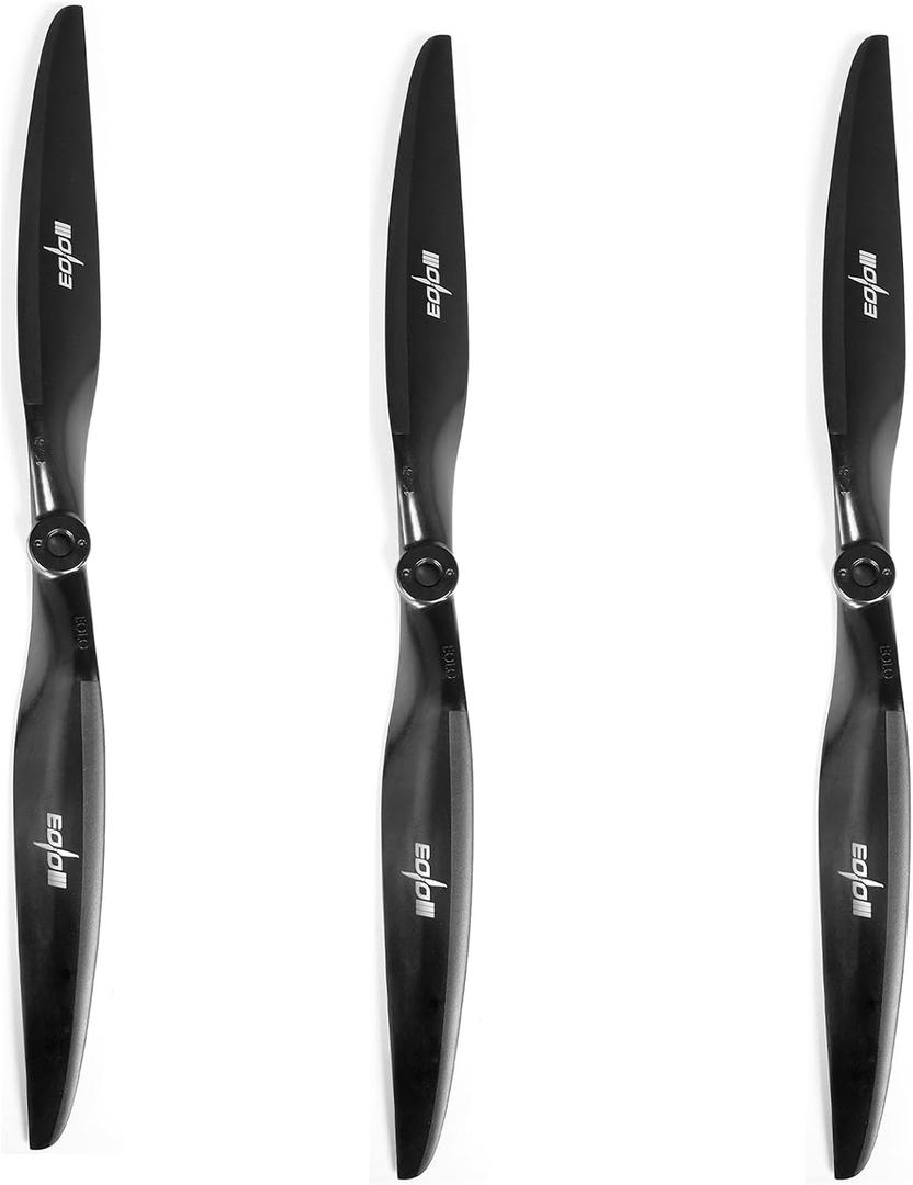 SunnySky Eolo 13x7 Electric Propeller Carbon Nylon Composite 2-Blade for Large RC Airplane, Sport Flyer, UAV, Drone-3PCS