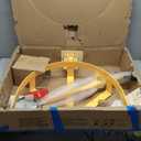 VEVOR 55 Gallon Drum Dolly, 1,200 Pounds Capacity Oil Drum Cart with 3 Smooth-Rolling Wheels and Labor-Saving Handle, Heavy Duty Q235 Steel Barrel Drum Dollies for Garages Warehouse Workshop