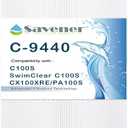 Pool Filter Compatible with C100S, Hayward SwimClear C100S, CX100XRE, PA100S, Unicel C-9440, Ultral-D3, 100 sq.ft, Cartridge Pool Filter 1 Pack