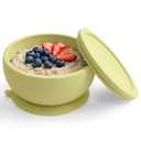 Octopod Silicone Baby Bowl with Lid - Suction Base - Abiie