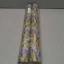 2 x MAYPLUSS Floral Kraft Wrapping Paper Roll - 17Inch x 33Feet - Elegant Tulip Gift Wrapping Paper Watercolor Flower Gift Wrap Paper for Birthday, Mothers Day, Bridal Shower, Engagement, Valentine's Day