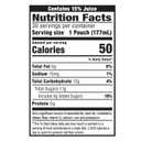 Capri Sun Fruit Punch flavored Juice Drink Blend, 30 ct Box, 6 fl oz Pouches (EXP 09/17/26)