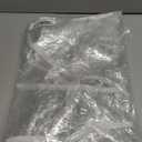 LUSHVIDA Round Waterproof Table Cover Elastic Vinyl Fitted Tablecloth Elastic Edged Plastic Table Cloth (Clear, Best for Up to 36"-44" Round)