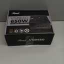 Rosewill VSB 650W 80+ Bronze, ATX 3.0 & 3.1 Compatible, Semi-Modular Power Supply, PCIe 5.1 12V-2x6 Connector, 105C/221F Japanese Capacitor, 120mm ICB Silent Fan 