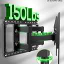 USX MOUNT Full Motion TV Wall Mount for Large TVs 42-97 Inch up to 150 lbs
