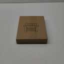 STARVAST Bamboo Shower Stool Small Wood Shower Bench 10 inch Wooden Stool Seat Foot Rest Ideal for for Small Spaces Bathroom Bedside Inside Shower Entryway Shoe Spa Bench