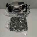 Hamilton Beach Belgian Waffle Maker with Removable PFAS-Free Durathon Nonstick Coated Plates, Easy Flip, Ceramic Grids, Black (26031)