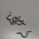 6 Pcs Replace Trailer Tie Loops, Stainless Steel Bolt-On Lashing Rope Tie Down Rings, Tie Rings for Horses, Long-Lasting Performance & Durable