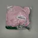 SUUKSESS Women Pilates Wrap Workout Cropped Top Ribbed Long Sleeve V Neck Tie Front Ballet Yoga Shrug Blouse (X-Small, Pink)