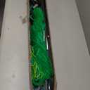 Metal Garden Arch Trellis for Climbing Plants Outdoor, 7.1FT Extra Tall Cucumber Trellis for Raised Bed, Plant Trellis for Vegetable Fruit Flower Vine Black