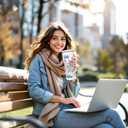 Cities Around the World 25 Oz Tumbler Series - Designed in the USA - Vacuum Insulated Tumbler with Lids & Straw - Stainless Steel Coffee Water Travel Mug, Cup for Hot Cold Drink (Boston)