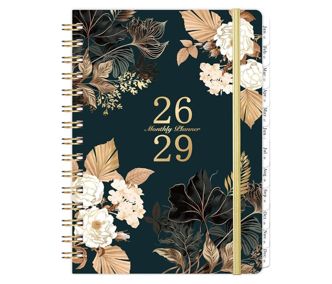 2026-2029 Monthly Planner/Calendar - 3 Year Monthly Planner 2026-2029, July 2026 - June 2029, 6.3" x8.4", 3 Year Calendar with Tabs, Hardcover, Inner Pocket