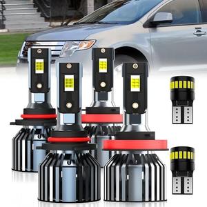 AMXTOBUB For 2007-2010 2015-2023 Ford Edge light Bulbs, 9005 High Beam H11 Low Beam, 4 PCS