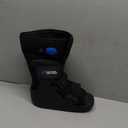 United Ortho USA14115 Short Air Cam Walker Fracture Boot, Medium, Black