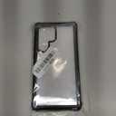 seacosmo Designed for Samsung Galaxy S23 Ultra Case, Full Body Shockproof Cover, with Built-in Screen Protector Slim Fit Protective Case for S23 Ultra 6.8", Black