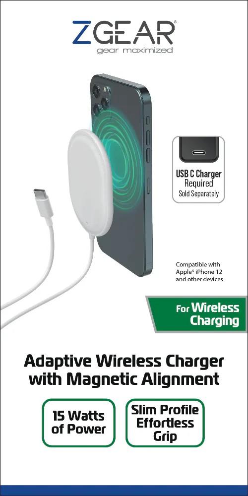 ZGear Adaptive Magnetic Wireless Pad With Kickstand