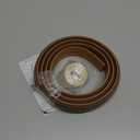 ZhiYo 5.6ft Cord Covers for Wires on Floor, Cord Hider Floor Hide Extension Cords, Soft PVC Cable Cover Cable Protector, Wire Cavity W0.62in H0.31in, Smoked Brown Wood