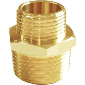 Joywayus 3/4" NPT Male 1" NPT Male Brass Pipe Fitting Adapter