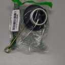 PRIMSOPH Trip Lever Overflow Faceplate Tub Drain Trim Kit with Linkage Conversion Kit Assembly Universal Fine Coarse Thread Replacement Matte Black