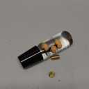 Car Shift Knob 15cm | Front Shift Lever Knob Universal for Automatic and Manual Vehicle Acrylic Orange with 2 Adapter 1 Set